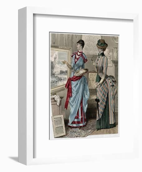 Directory Costume, 1883-null-Framed Art Print