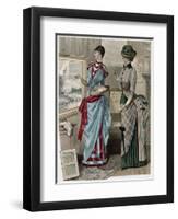 Directory Costume, 1883-null-Framed Art Print