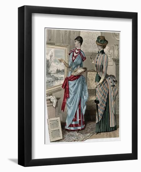 Directory Costume, 1883-null-Framed Art Print