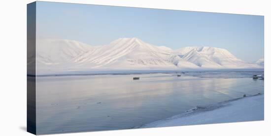 Dirigenten Mountain and Sea Ice-Stephen Studd-Stretched Canvas