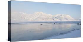 Dirigenten Mountain and Sea Ice-Stephen Studd-Stretched Canvas