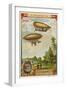 Dirigible Airships of Haenlein-null-Framed Giclee Print