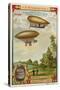 Dirigible Airships of Haenlein-null-Stretched Canvas