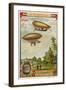 Dirigible Airships of Haenlein-null-Framed Giclee Print