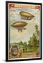 Dirigible Airships of Haenlein-null-Framed Giclee Print