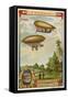 Dirigible Airships of Haenlein-null-Framed Stretched Canvas