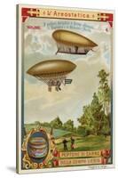 Dirigible Airships of Haenlein-null-Stretched Canvas