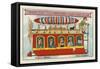 Dirigible Balloons: Aerial Stagecoach-null-Framed Stretched Canvas