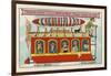 Dirigible Balloons: Aerial Stagecoach-null-Framed Giclee Print