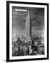 Dirigible Docked at Empire State Building-null-Framed Photographic Print