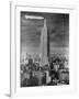 Dirigible Docked at Empire State Building-null-Framed Photographic Print