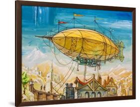 Dirigible-Leks-Framed Art Print