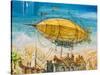 Dirigible-Leks-Stretched Canvas