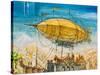 Dirigible-Leks-Stretched Canvas