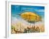 Dirigible-Leks-Framed Art Print