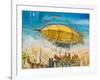 Dirigible-Leks-Framed Art Print