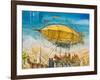 Dirigible-Leks-Framed Art Print