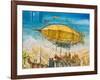 Dirigible-Leks-Framed Art Print