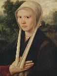 Portrait of a Young Woman, C.1530-Dirk Jacobsz-Stretched Canvas