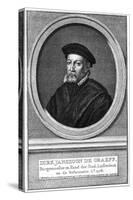 Dirk Janszoon De Graeff, 16th Century Mayor of Amsterdam-Jacobus Houbraken-Stretched Canvas