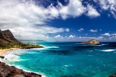 Coastal Landscape Near Makapuu Beach at the East Coast of Oahu, Hawaii, USA-Dirk Rueter-Mounted Photographic Print