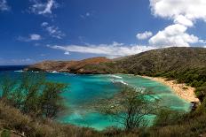 Coastal Landscape Near Makapuu Beach at the East Coast of Oahu, Hawaii, USA-Dirk Rueter-Framed Stretched Canvas