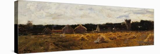 Dirleton Church, East Lothian-Robert Noble-Stretched Canvas