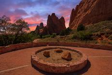 Sunset Image of Cathedral Rock.-diro-Photographic Print