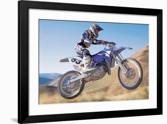 Dirt Biker-null-Framed Premium Giclee Print