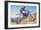 Dirt Biker-null-Framed Art Print