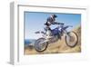 Dirt Biker-null-Framed Art Print