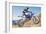 Dirt Biker-null-Framed Art Print