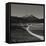 Dirt Road Leading to Mountains-null-Framed Stretched Canvas