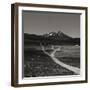 Dirt Road Leading to Mountains-null-Framed Photographic Print