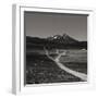 Dirt Road Leading to Mountains-null-Framed Photographic Print