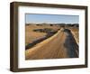 Dirt Road, Nubian Desert, Sudan, Africa-Groenendijk Peter-Framed Photographic Print