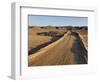 Dirt Road, Nubian Desert, Sudan, Africa-Groenendijk Peter-Framed Photographic Print