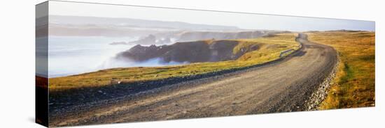 Dirt Road Passing Through a Landscape, Cape Bonavista, Newfoundland, Newfoundland and Labrador-null-Stretched Canvas