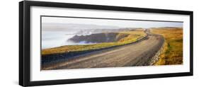 Dirt Road Passing Through a Landscape, Cape Bonavista, Newfoundland, Newfoundland and Labrador-null-Framed Photographic Print