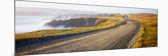 Dirt Road Passing Through a Landscape, Cape Bonavista, Newfoundland, Newfoundland and Labrador-null-Mounted Photographic Print