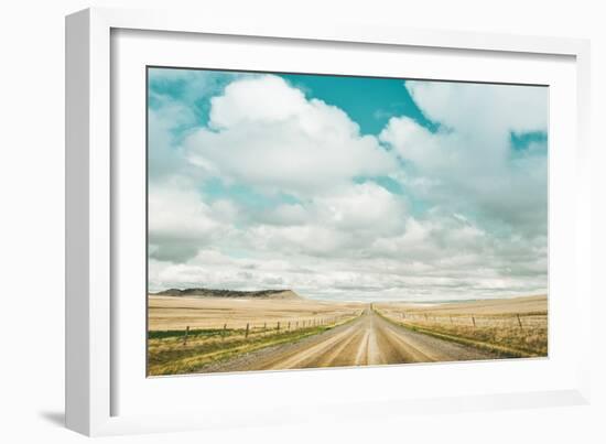 Dirt Road Travels-Annie Bailey Art-Framed Photographic Print