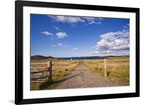 Dirt Track Leading through Fields,Poolewe, Scotland, United Kingdom-Stefano Amantini-Framed Photographic Print