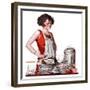 "Dirty Dishes,"February 23, 1924-Walter Beach Humphrey-Framed Giclee Print