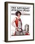 "Dirty Dishes," Saturday Evening Post Cover, February 23, 1924-Walter Beach Humphrey-Framed Giclee Print