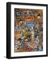 Dirty Dog Saloon-Bill Bell-Framed Giclee Print