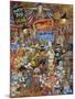 Dirty Dog Saloon-Bill Bell-Mounted Giclee Print