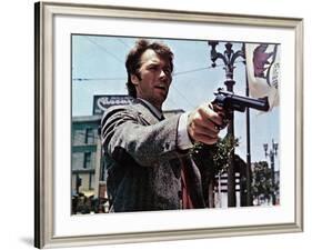 Dirty Harry, Clint Eastwood, 1971-null-Framed Photo