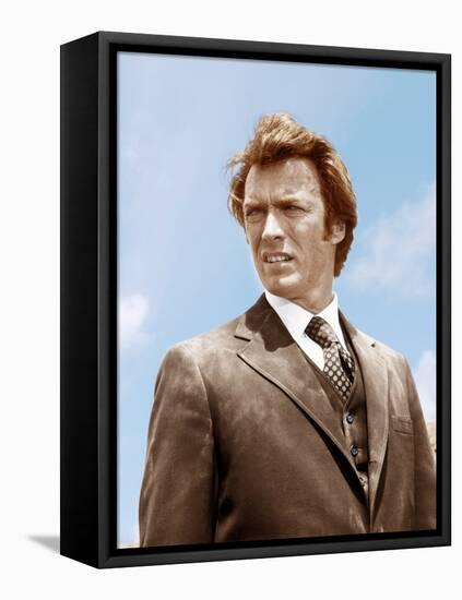 DIRTY HARRY, Clint Eastwood, 1971-null-Framed Stretched Canvas