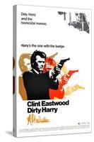 Dirty Harry, Clint Eastwood, 1971-null-Stretched Canvas