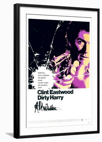 Dirty Harry - Movie Poster Reproduction-null-Framed Photo